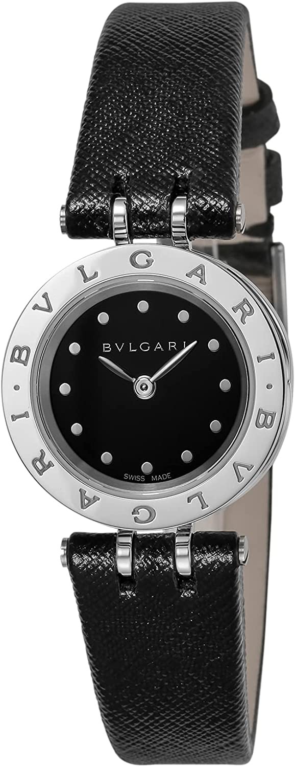 Bulgari   Wrist Watch BZ23SC Quartz Stainless Steel Leather Used Women   寶格麗 寶格麗 B.Zero1 BZ23SC 石英不銹鋼真皮二手女裝腕錶
